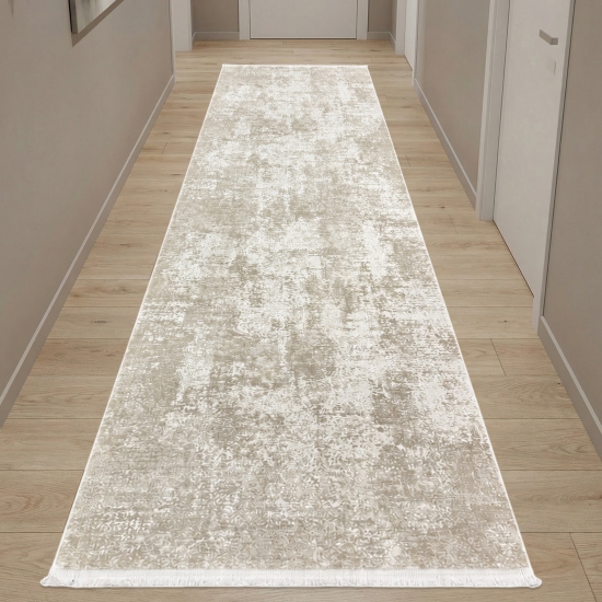 Teppich Used-Look pflegeleicht abstrakt in Beige