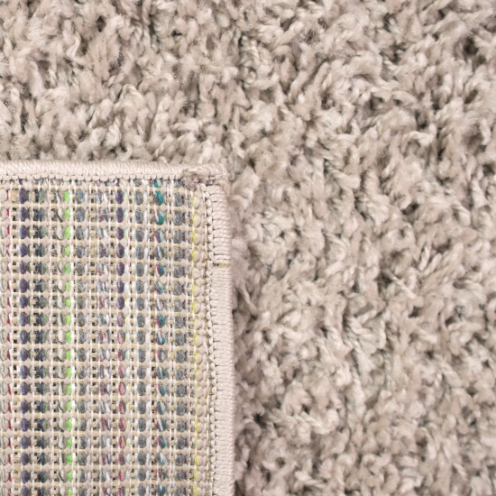 Weicher Shaggy Teppich in Naturbeige – pflegeleichter Hochflor für alle Wohnbereiche