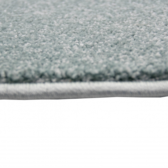 Preview: Kinderzimmer Teppich Wolke in Türkis