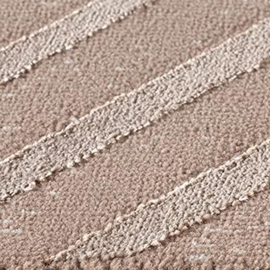 Preview: Teppich Beige Grau mit 3D Muster pflegeleicht robust leicht schimmernd Preview: Teppich Beige Grau mit 3D Muster pflegeleicht robust leicht schimmernd