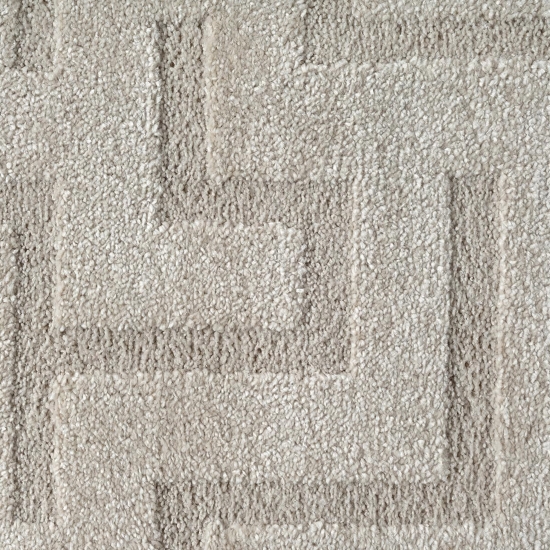 Teppich in beige pflegeleicht weich robust modern