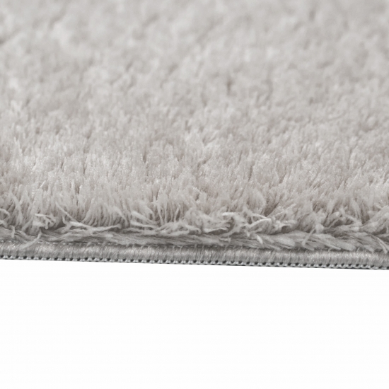 Preview: Badezimmer Teppich runde Ecken weich in sandfarbe Preview: Badezimmer Teppich runde Ecken weich in sandfarbe