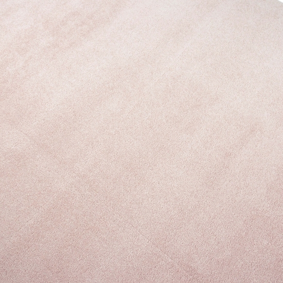 Preview: Teppich Rosa Uni praktisch robust pflegeleicht Alltag