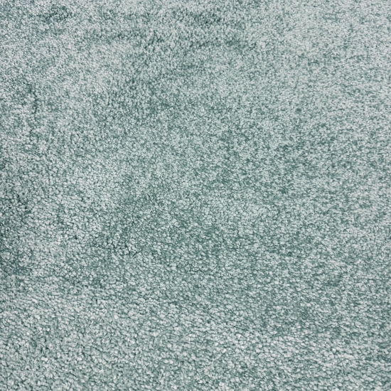 Preview: Teppich Uni praktisch robust pflegeleicht Alltag Mint Grün