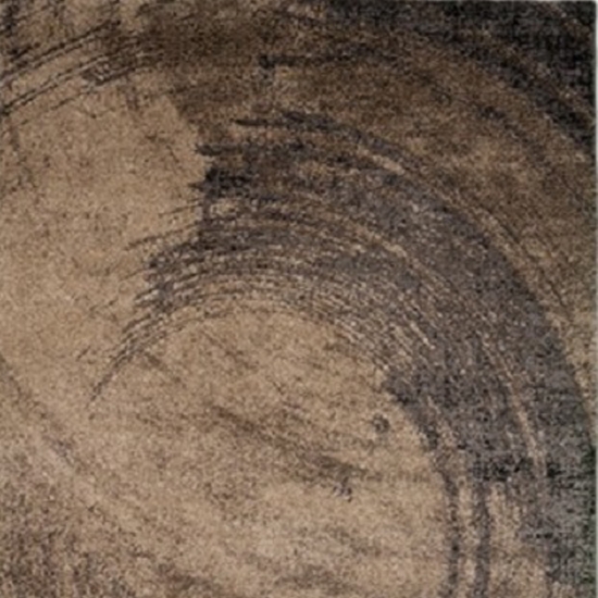 Preview: Designer Teppich im Barock Design Relief Optik in Braun Beige Grau