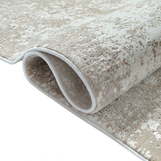 Teppich Used-Look pflegeleicht abstrakt in Beige