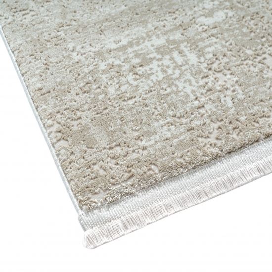 Teppich Used-Look pflegeleicht abstrakt in Beige