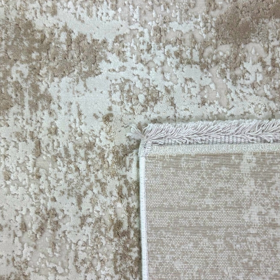 Teppich Used-Look pflegeleicht abstrakt in Beige