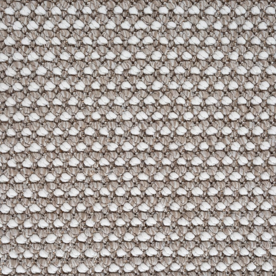 Wohnzimmerteppich Niedrigflor im speziellen modernen Design in beige
