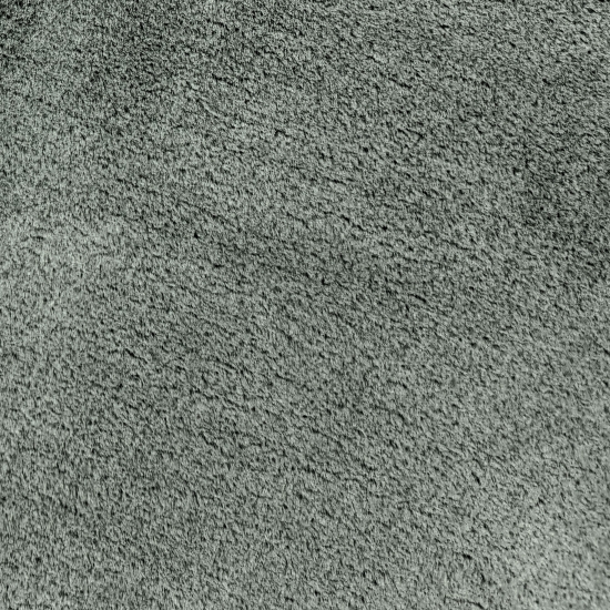 Preview: Teppich in Salbeigrün mit Antirutsch-Rücken und flauschiger Haptik