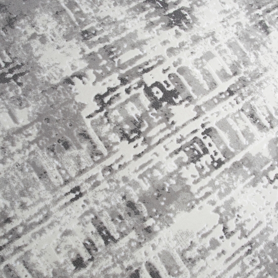 Designer Teppich in Beige Creme Grau