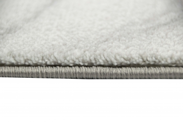 Preview: Designer Teppich Marmor Optik mit Glanzfasern in Grau Gold