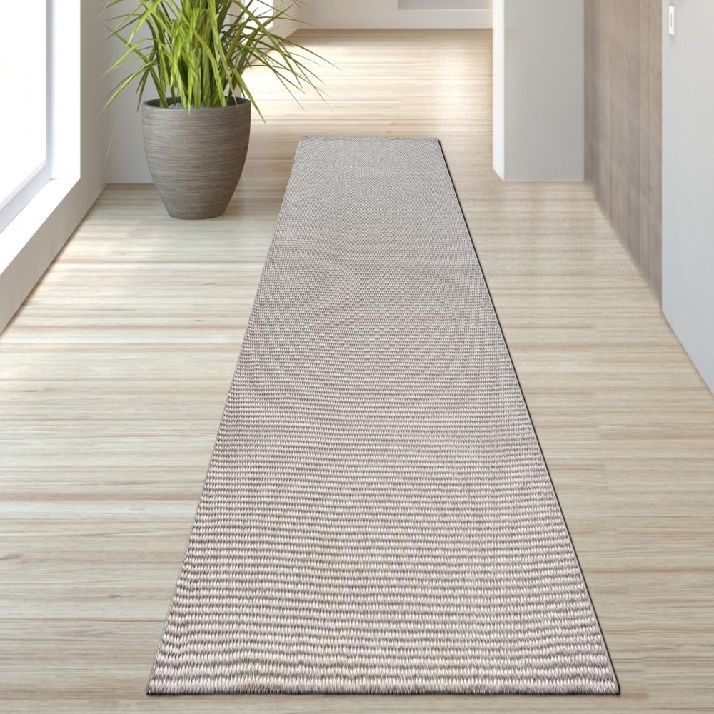 Wohnzimmerteppich Niedrigflor im speziellen modernen Design in beige
