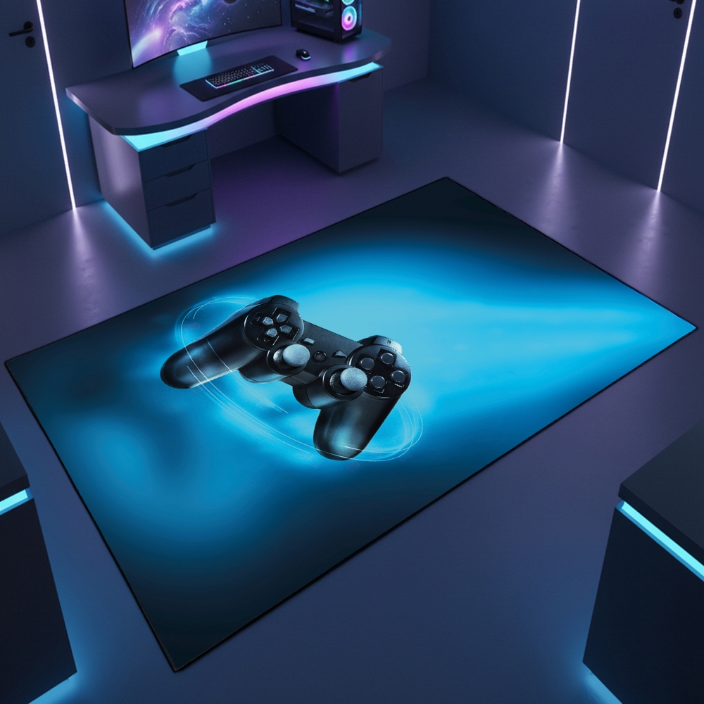 Gaming Teppich mit Joystick