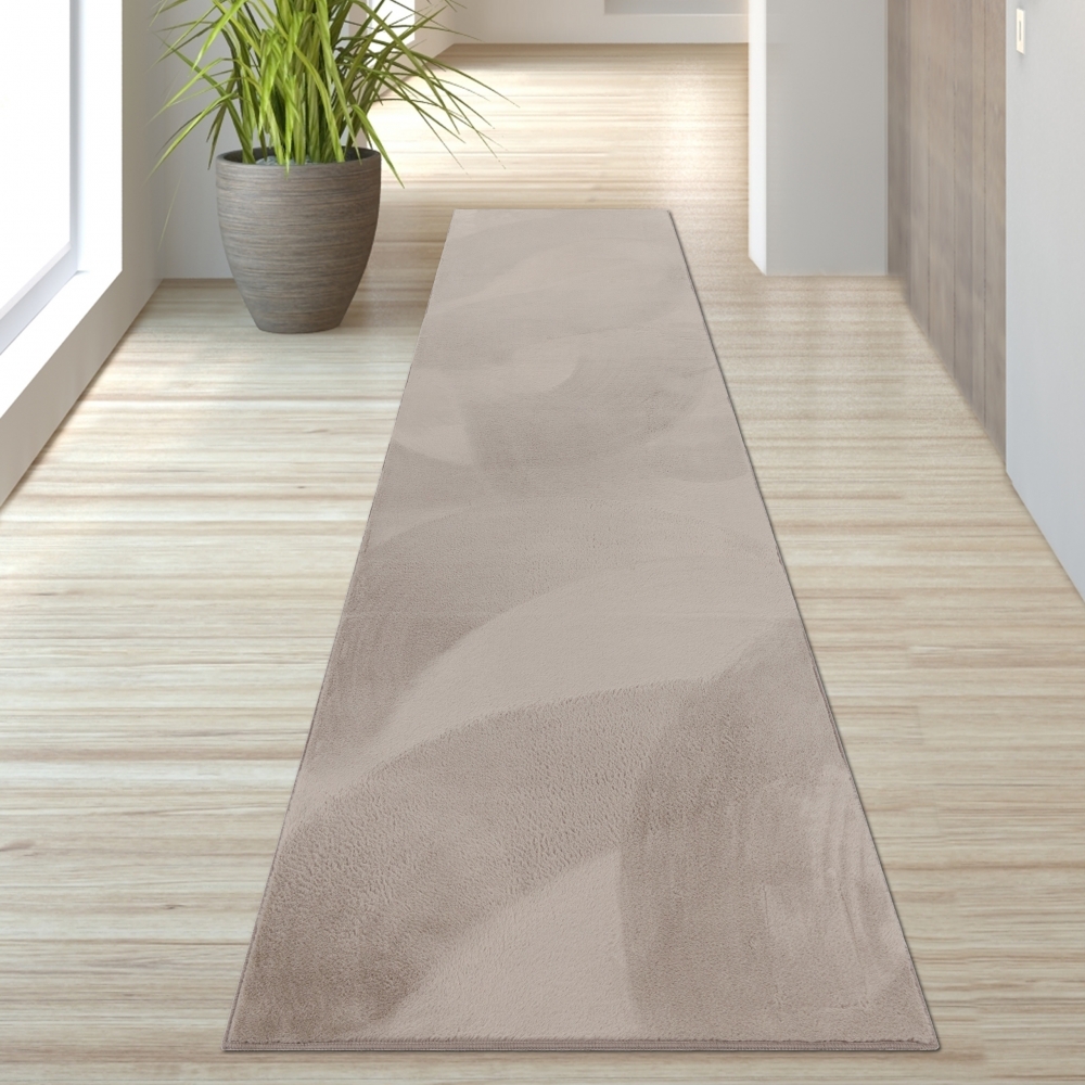 Teppich beige weich pflegeleicht saugrobotergeeignet für Wohnbereiche