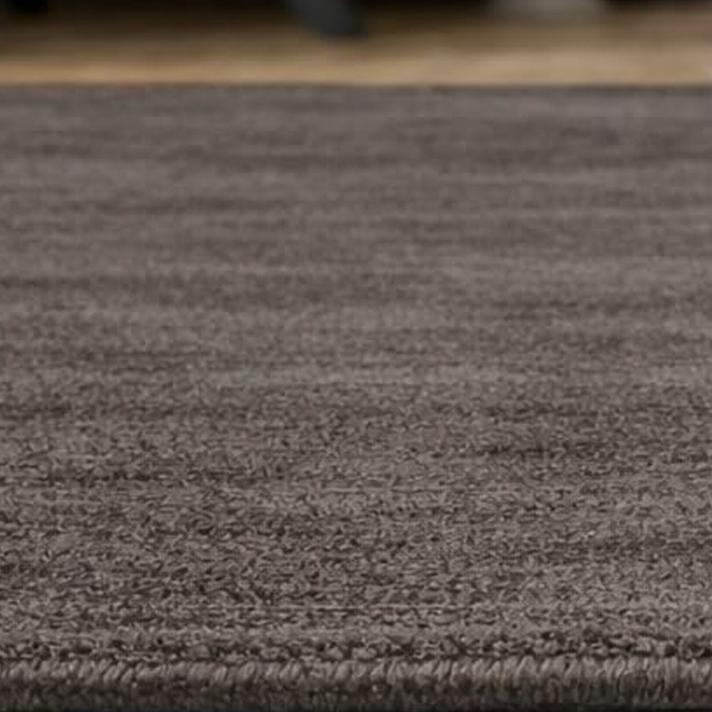 Teppich Handgefertigt Viskose Pflegeleicht Robust Taupe