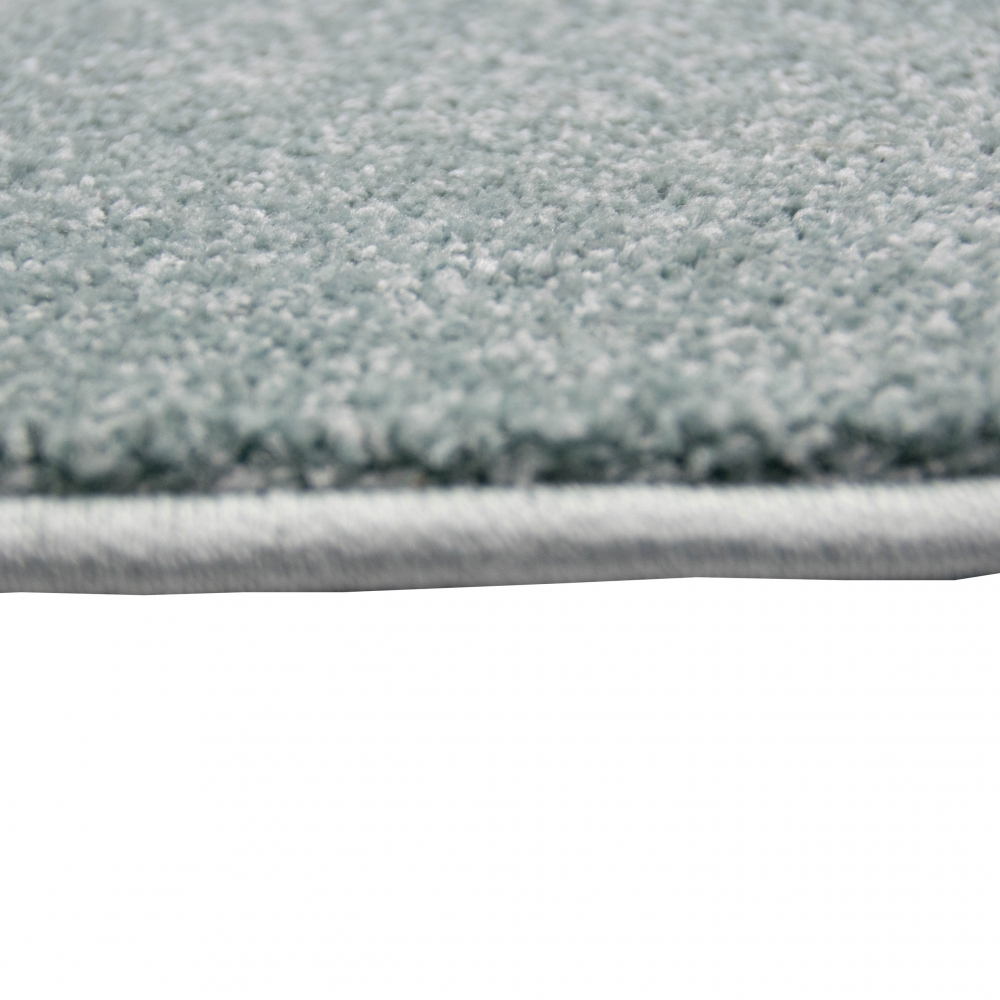 Kinderzimmer Teppich Wolke in Türkis