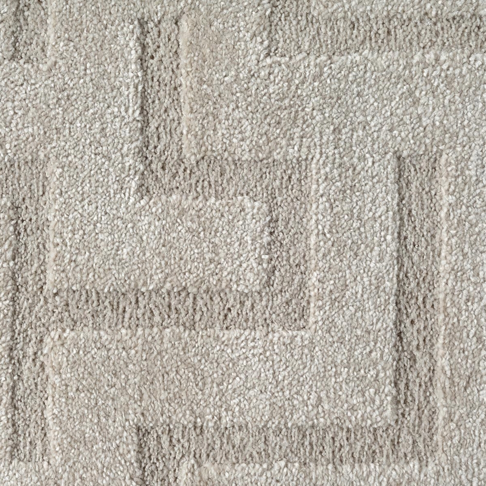 Teppich in beige pflegeleicht weich robust modern