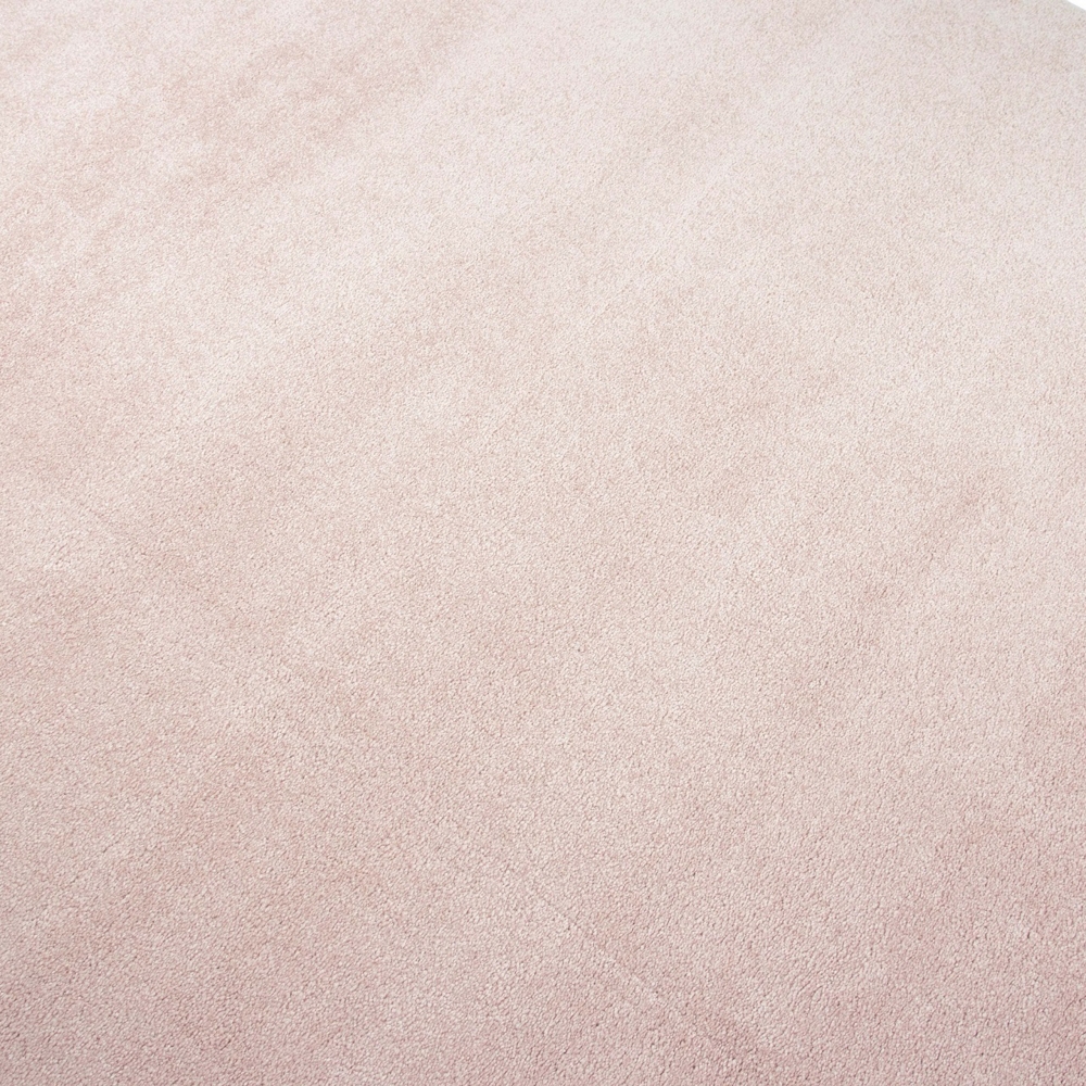 Teppich Rosa Uni praktisch robust pflegeleicht Alltag