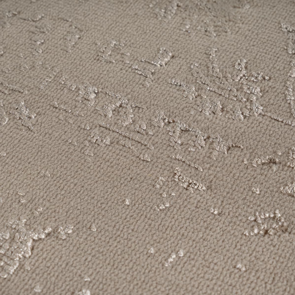 Teppich Beige mit Ornament Muster pflegeleicht