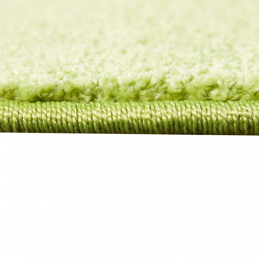 Kinderteppich Schmetterling Design Grün Pink Grau Türkis Weiss