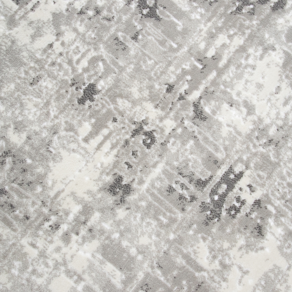 Designer Teppich in Beige Creme Grau